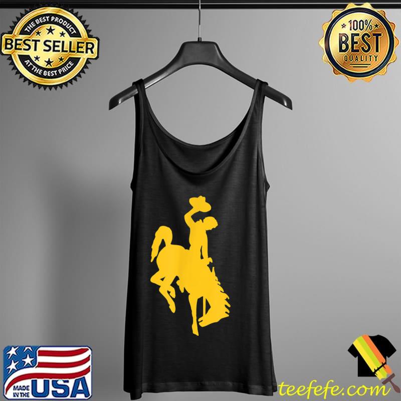 Official Wyoming Cowboy Riding a Bucking Horse T Shirt Tank Top Official Wyoming Cowboy Riding a Bucking Horse T Shirt Tank Top