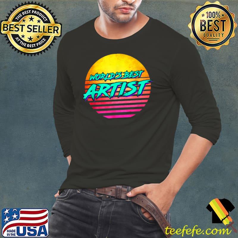 Original 1980s Style Arts gift idea for Artist T Shirt Long Sleeve Tee Original 1980s Style Arts gift idea for Artist T Shirt Long Sleeve Tee