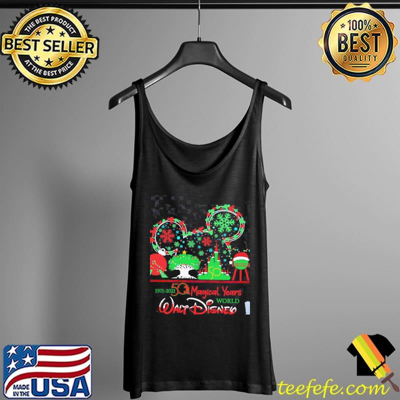 Original 50 Magical Years Walf Disey World Mickey Christmas Shirt Tank Top Original 50 Magical Years Walf Disey World Mickey Christmas Shirt Tank Top