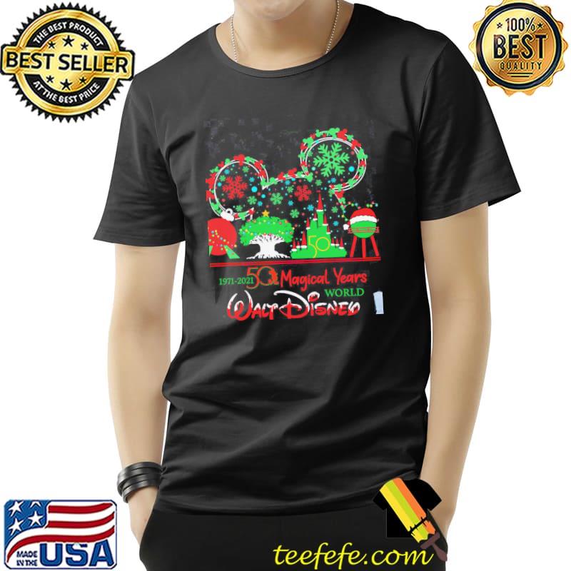 Original 50 Magical Years Walf Disey World Mickey Christmas Shirt Unisex Original 50 Magical Years Walf Disey World Mickey Christmas Shirt Unisex