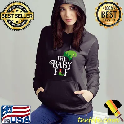 Original baby Elf Matching Family Group Christmas Party Pajama T-shirt