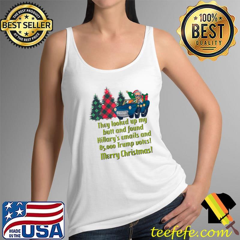Original Biden Colonoscopy Meme Christmas Butt Wiped Biden Go Brandon T- Tank Top Original Biden Colonoscopy Meme Christmas Butt Wiped Biden Go Brandon T- Tank Top