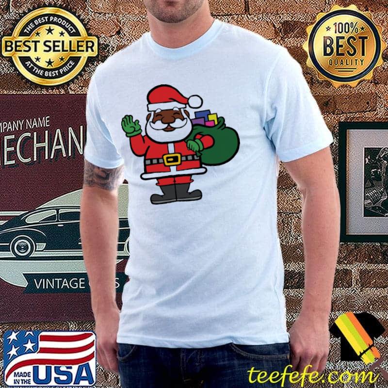 Original black Santa Claus Christmas African Shirt Unisex Original black Santa Claus Christmas African Shirt Unisex