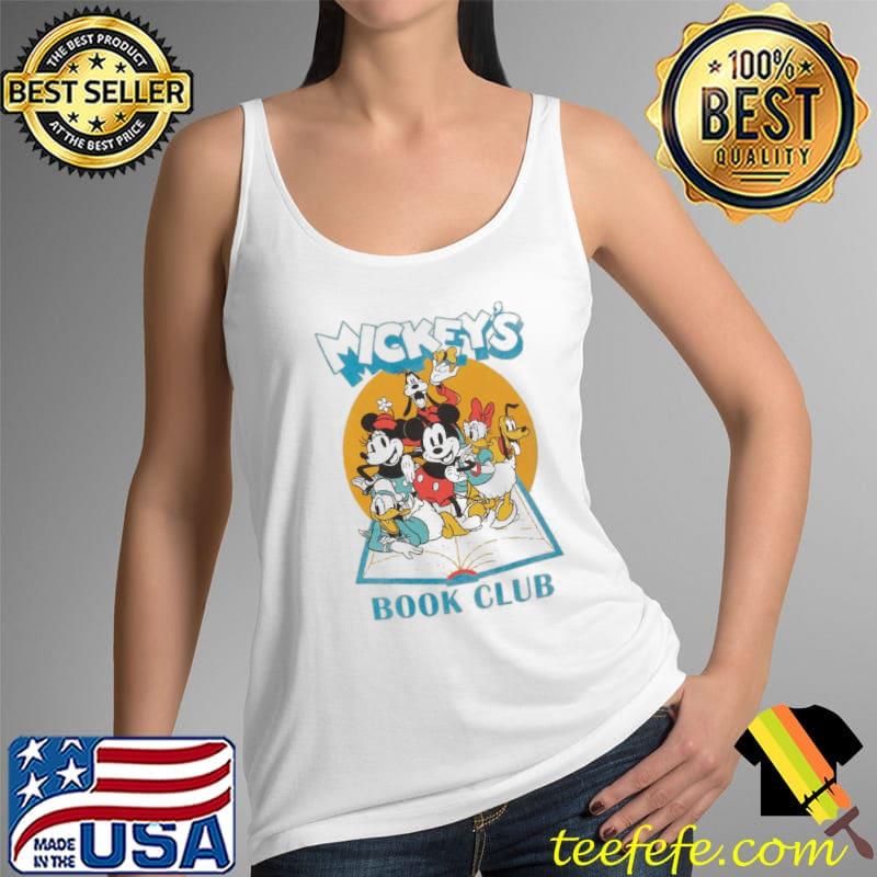 Original disney Mickey Mouse Book Club Shirt Tank Top Original disney Mickey Mouse Book Club Shirt Tank Top