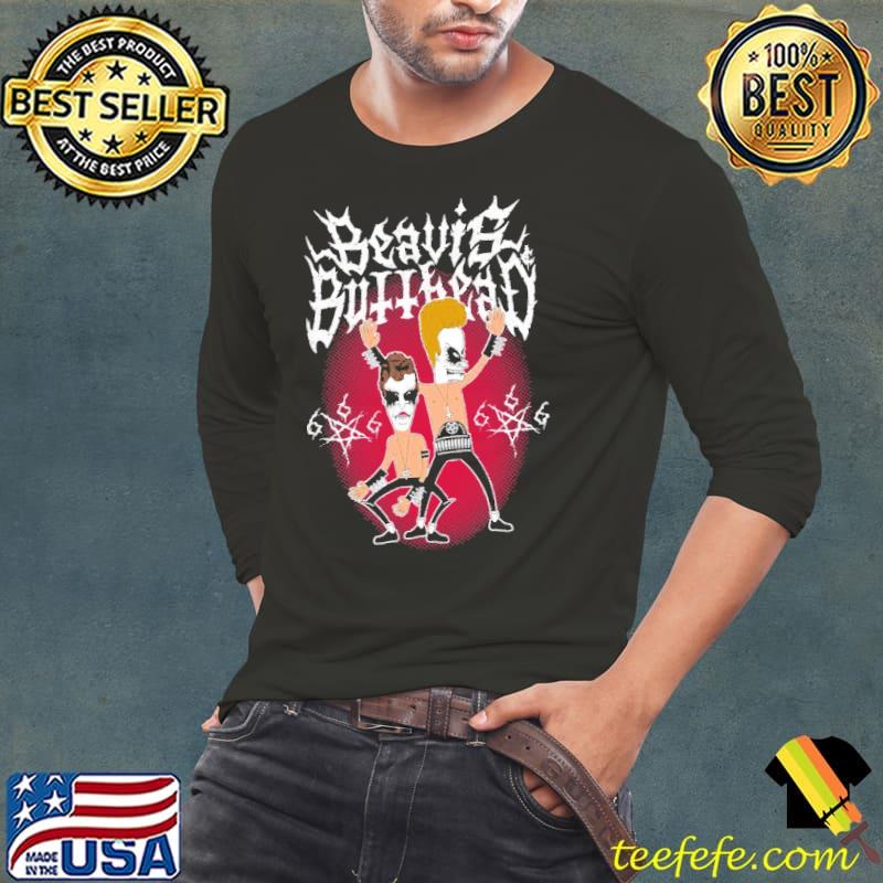 Original Heavy Metal Beavis And Butthead Funny Unisex T-Shirt