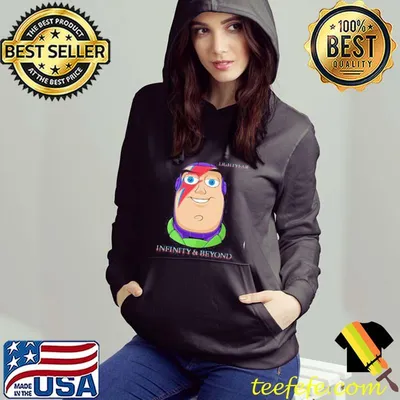 Original hightyear infinity and beyond buzzy stardust shirt
