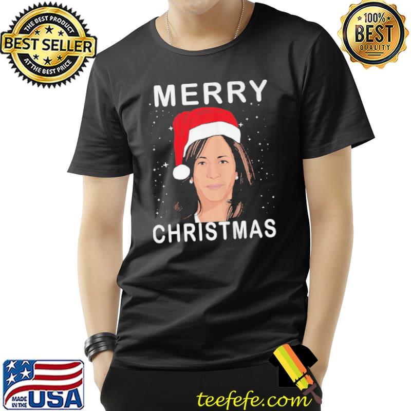 Original KAMALA HARRIS SANTA HAT MERRY CHRISTMAS TEE SHIRT Unisex Original KAMALA HARRIS SANTA HAT MERRY CHRISTMAS TEE SHIRT Unisex