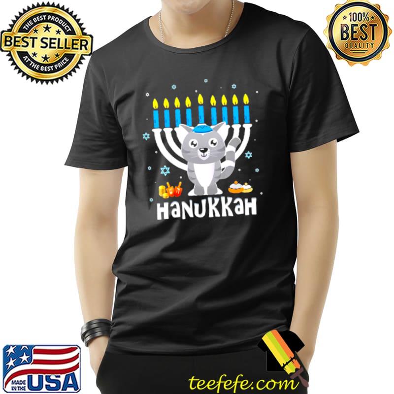 Original kinder ChanukkahShirt für Jungen und Mädchen, Kinder, jüdische Kätzchen, Katze, Hanukkah T s Unisex Original kinder ChanukkahShirt für Jungen und Mädchen, Kinder, jüdische Kätzchen, Katze, Hanukkah T s Unisex