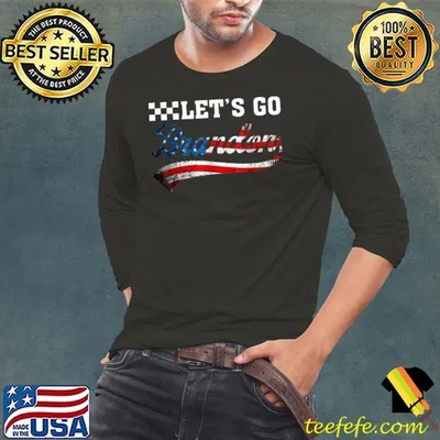 Original let's Go Brandon flag American T-Shirt
