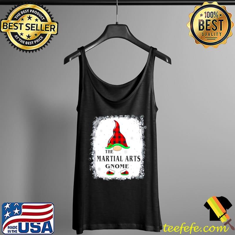 Original martial Arts Gnome Buffalo Plaid Matching Family Xmas Pajama Gift Shirt Tank Top Original martial Arts Gnome Buffalo Plaid Matching Family Xmas Pajama Gift Shirt Tank Top