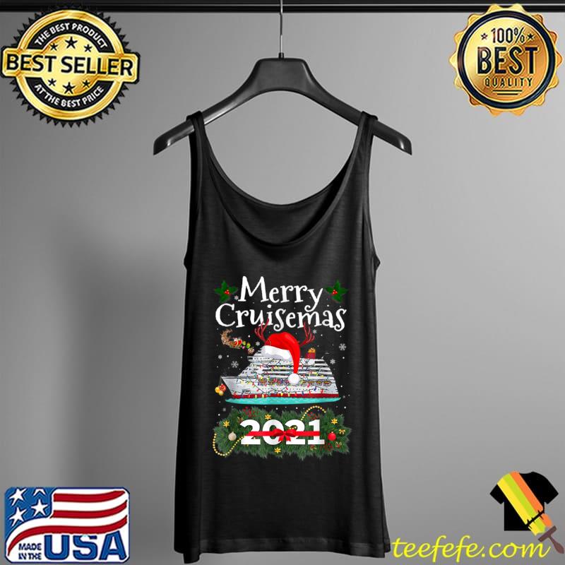Original Merry Cruisemas 2021 Christmas Santa Reindeer Cruise Funny T Shirt Tank Top Original Merry Cruisemas 2021 Christmas Santa Reindeer Cruise Funny T Shirt Tank Top