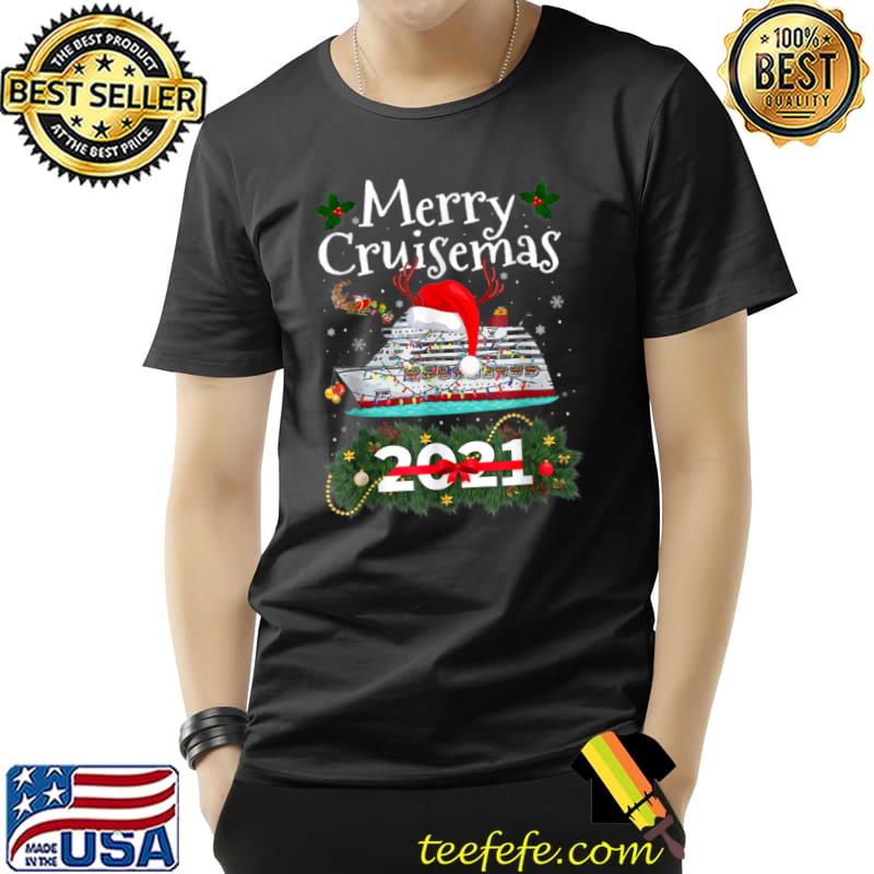 Original Merry Cruisemas 2021 Christmas Santa Reindeer Cruise Funny T Shirt Unisex Original Merry Cruisemas 2021 Christmas Santa Reindeer Cruise Funny T Shirt Unisex