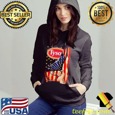 Original Nice America Flag Tyson Foods Inside Me Shirt