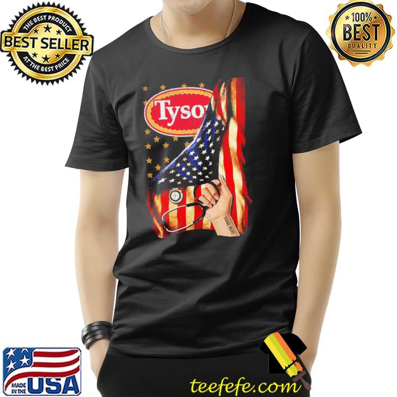 Original Nice America Flag Tyson Foods Inside Me Shirt Unisex Original Nice America Flag Tyson Foods Inside Me Shirt Unisex