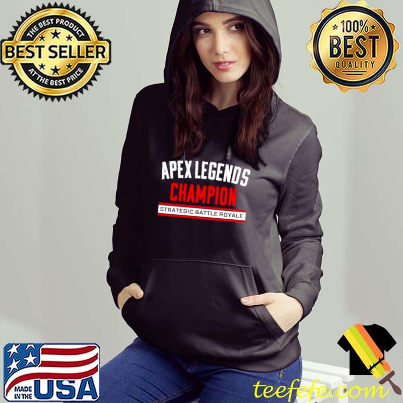 Original Nice apex legends champion strategic battle royale shirt
