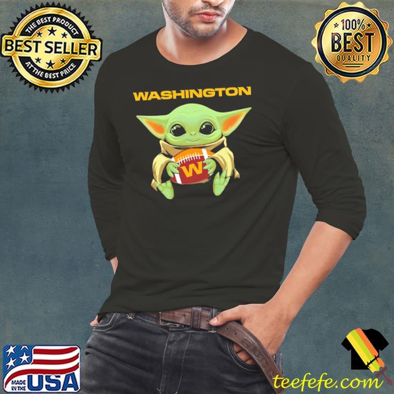 Original Star Wars Baby Yoda Washington Football Team Unisex T-Shirt Original Star Wars Baby Yoda Washington Football Team Unisex T-Shirt