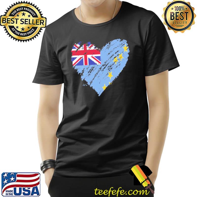 Original tuvalu Heart Flag Vintage Shirt Unisex Original tuvalu Heart Flag Vintage Shirt Unisex