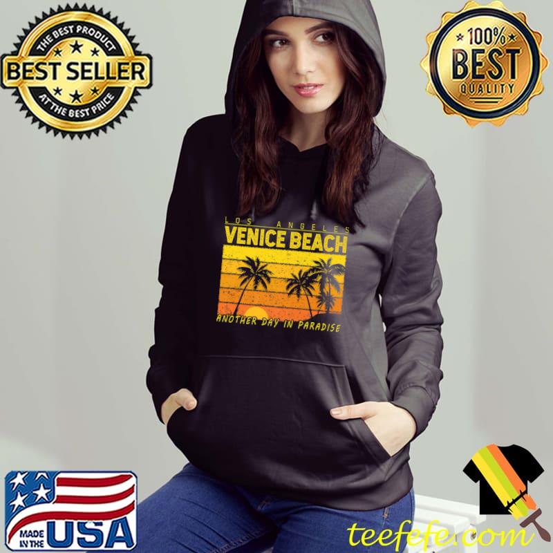 Original Venice Beach Retro Sunset Los Angeles Palm Tree Premium T-Shirt