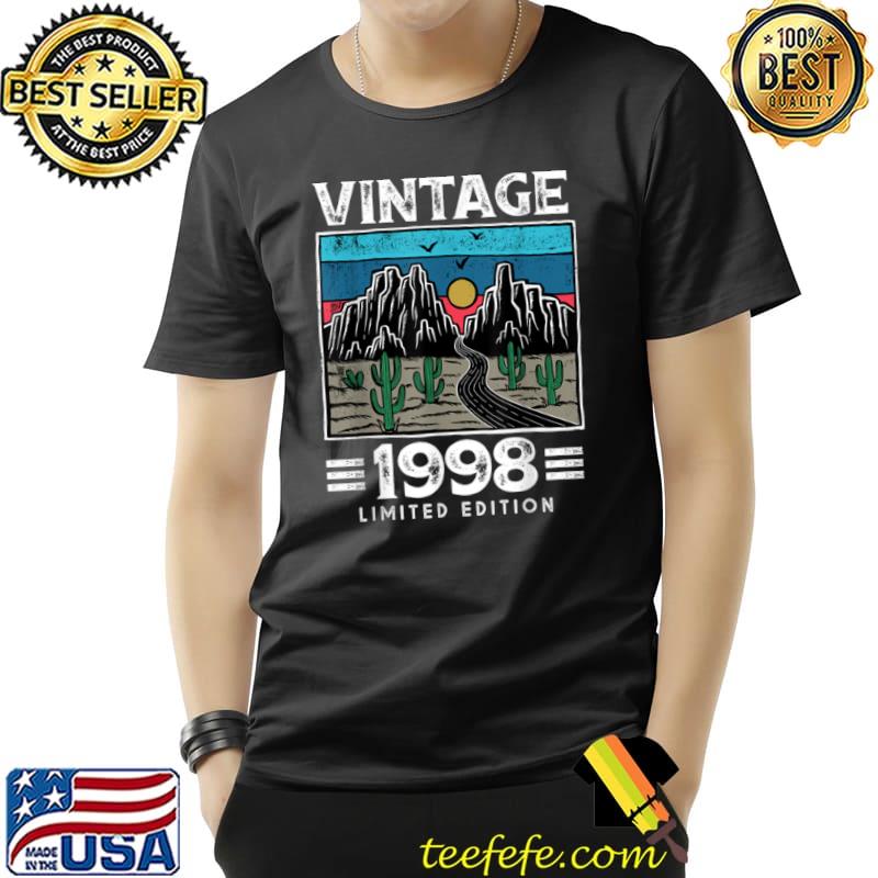 Original Vintage 1998 Made in 1998 23rd Birthday Limited Edition T Shirt Unisex Original Vintage 1998 Made in 1998 23rd Birthday Limited Edition T Shirt Unisex