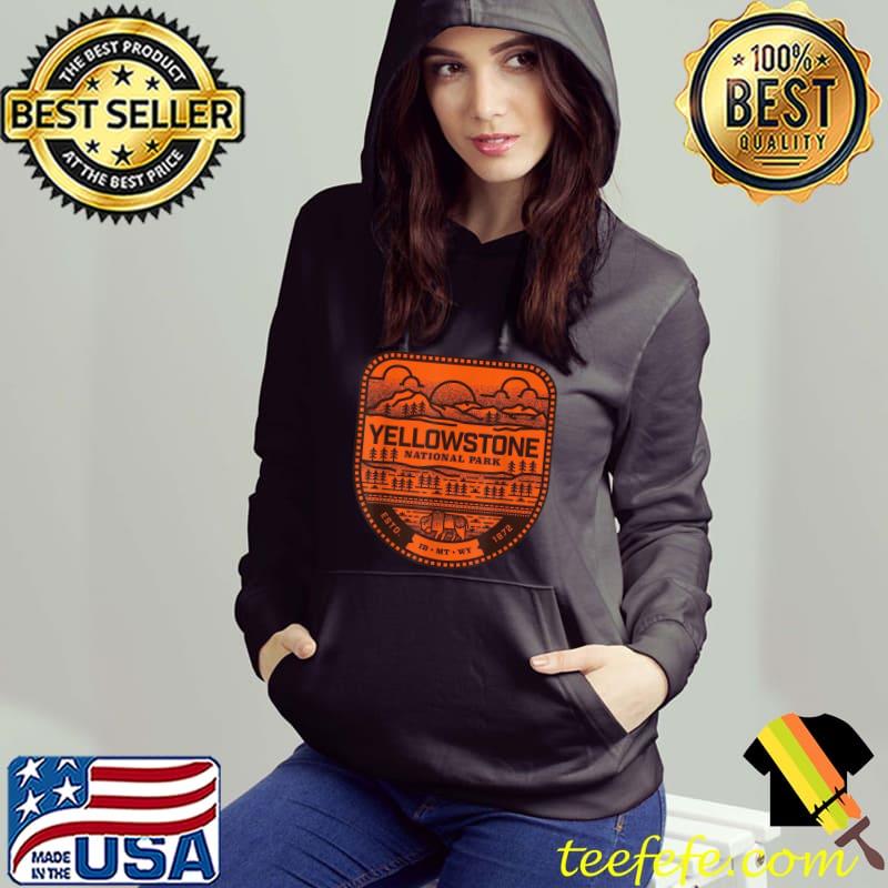 Original Yellowstone National Park Vintage Retro Park Logo T-Shirt Hoodie Original Yellowstone National Park Vintage Retro Park Logo T-Shirt Hoodie
