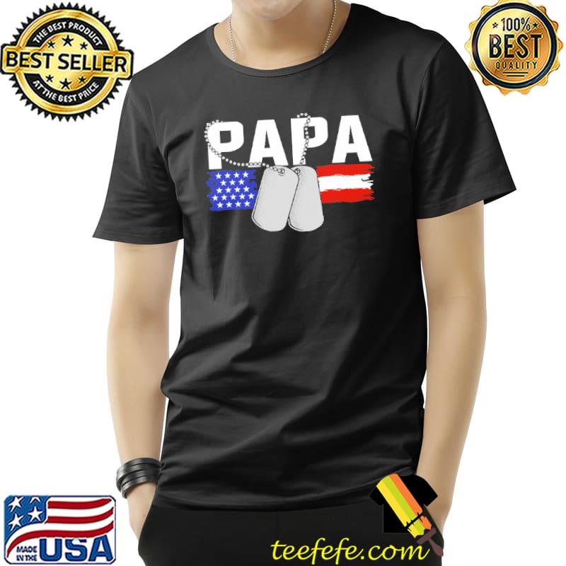 Papa tag usa flag s Unisex Papa tag usa flag s Unisex