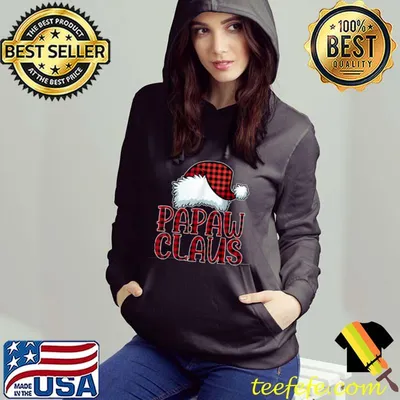 Papaw Claus Shirt Christmas Pajama Family Matching Xmas T Shirt