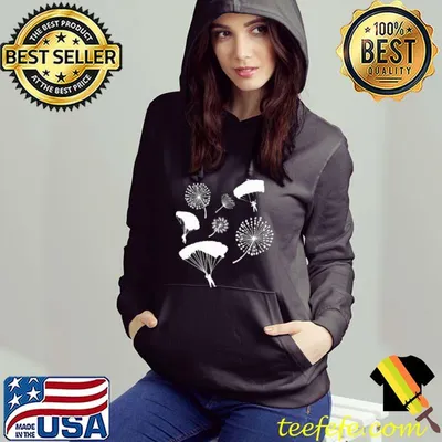 Parachute Dandelion I Skydiver Tandem Jump Shirt