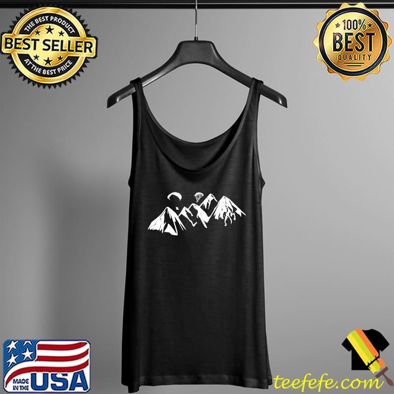 Parapente Montagne Mountains Shirt Tank Top Parapente Montagne Mountains Shirt Tank Top