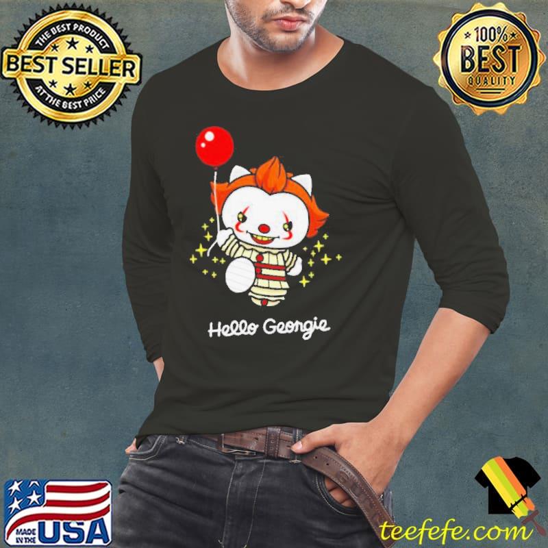 Pennywise cat hello georgie shirt