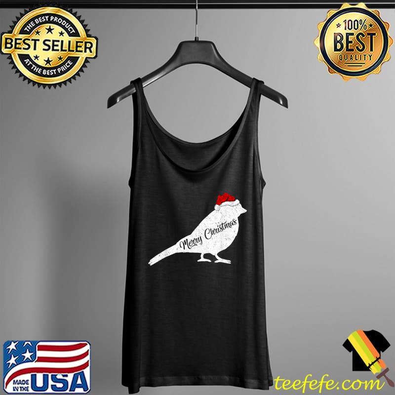 Premium bullfinch Bird Lover Xmas Santa Hat Bullfinch Christmas T-Shirt Tank Top Premium bullfinch Bird Lover Xmas Santa Hat Bullfinch Christmas T-Shirt Tank Top