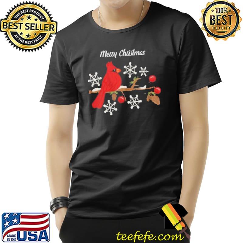 Premium Cardinal Christmas Bird And Acorn Shirt Unisex Premium Cardinal Christmas Bird And Acorn Shirt Unisex