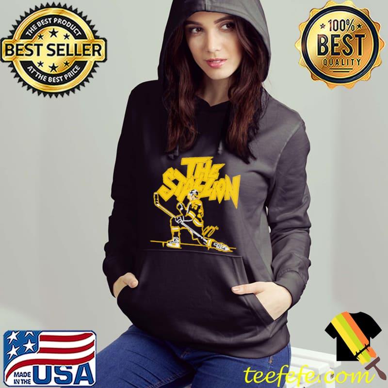 Premium Charlie mcavoy the stallion Boston Bruins signature shirt