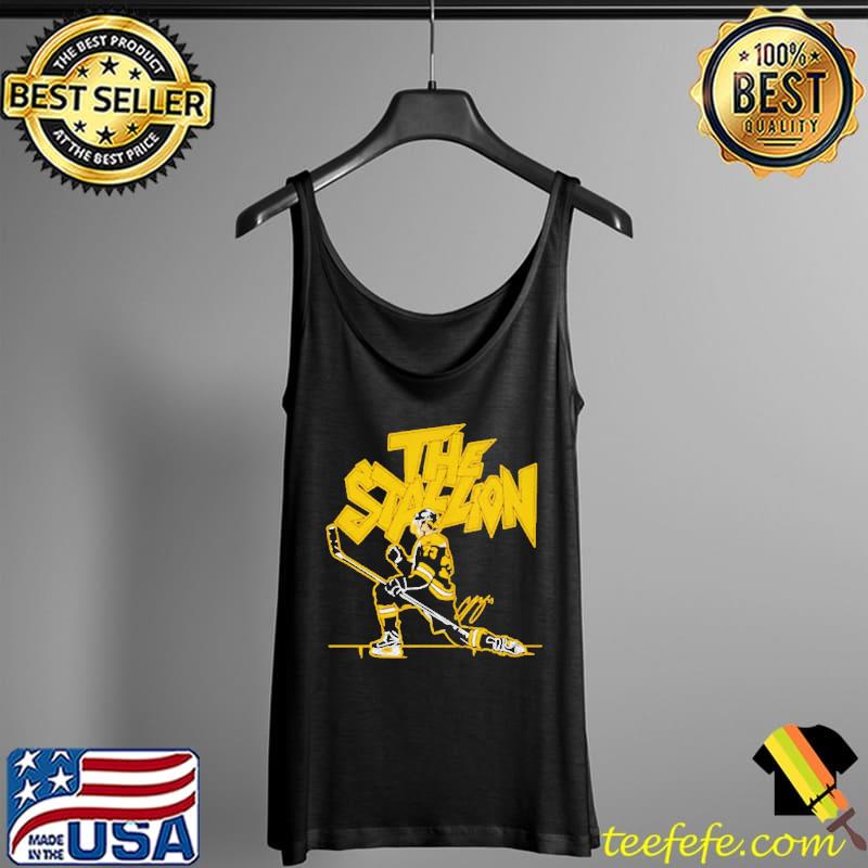 Premium Charlie mcavoy the stallion Boston Bruins signature Tank Top Premium Charlie mcavoy the stallion Boston Bruins signature Tank Top