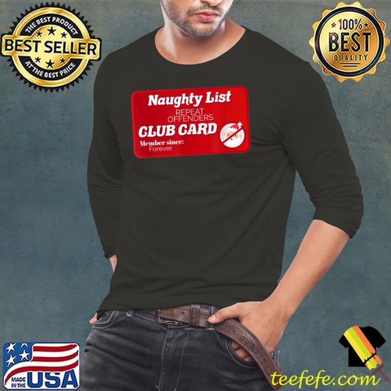 Premium Christmas T-Shirt Naughty list T-Shirt Premium Christmas T-Shirt Naughty list T-Shirt