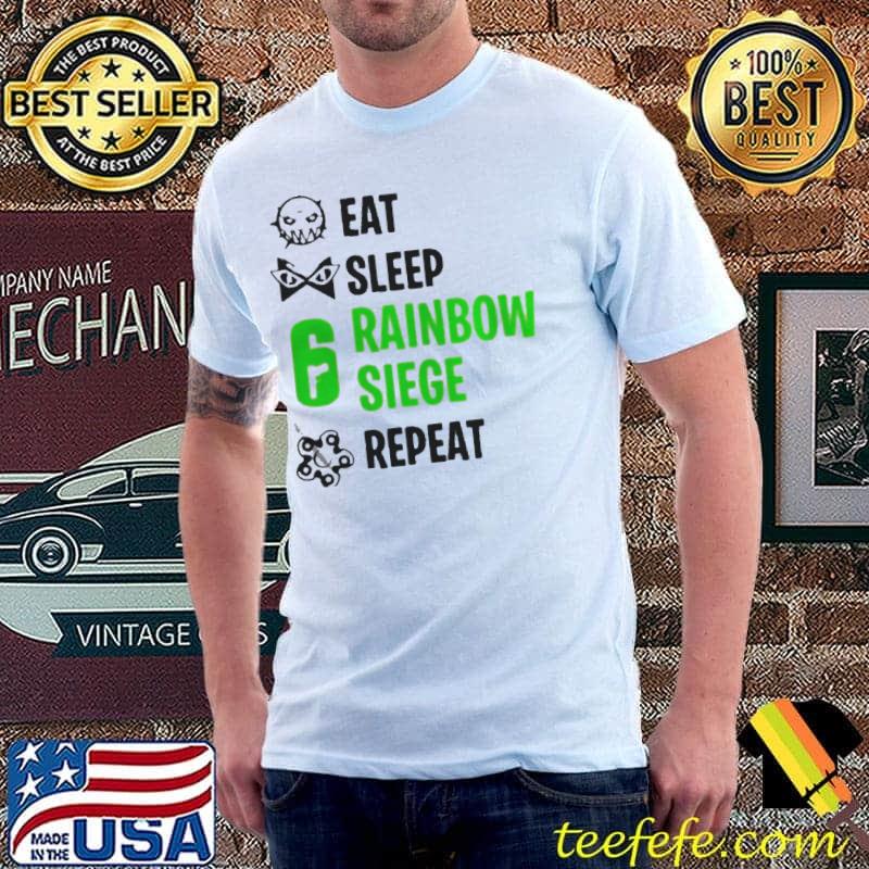 Premium eat sleep rainbow siege repeat s Unisex Premium eat sleep rainbow siege repeat s Unisex