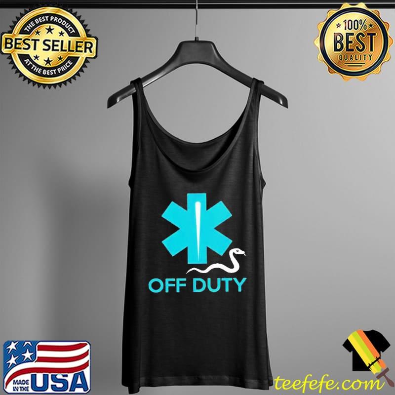 Premium EMS EMT Paramedics Worker Snake Off Tank Top Premium EMS EMT Paramedics Worker Snake Off Tank Top