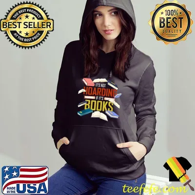 Premium Funny Book Nerd Bookworm Reading Books Literature Hoarding T-Shirt