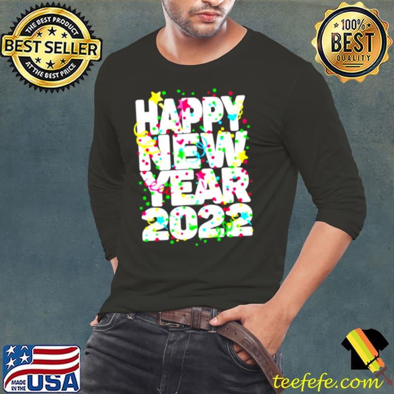 Premium Happy New year 2022 Christmas Long Sleeve Tee Premium Happy New year 2022 Christmas Long Sleeve Tee
