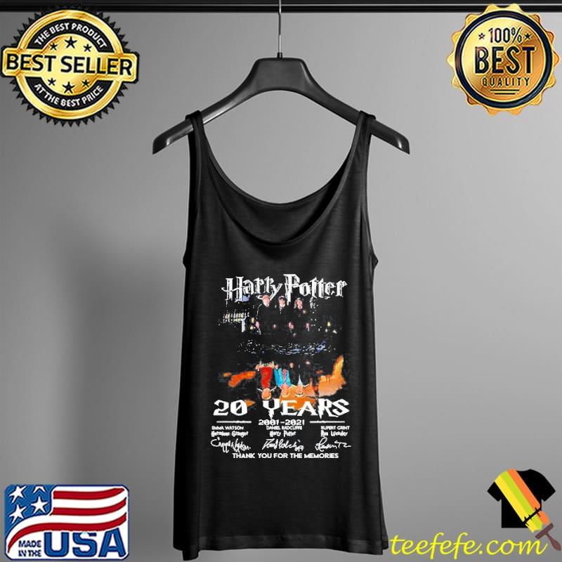 Premium harry-potter-20-years-2001-2021-signatures-thank-you-for-the-memories-shirt-long-sleeved-t- Tank Top Premium harry-potter-20-years-2001-2021-signatures-thank-you-for-the-memories-shirt-long-sleeved-t- Tank Top