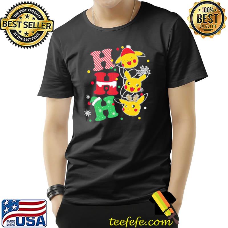 Premium Ho Ho Ho Pokemon Christmas Pikachu Unisex Sweat Unisex Premium Ho Ho Ho Pokemon Christmas Pikachu Unisex Sweat Unisex