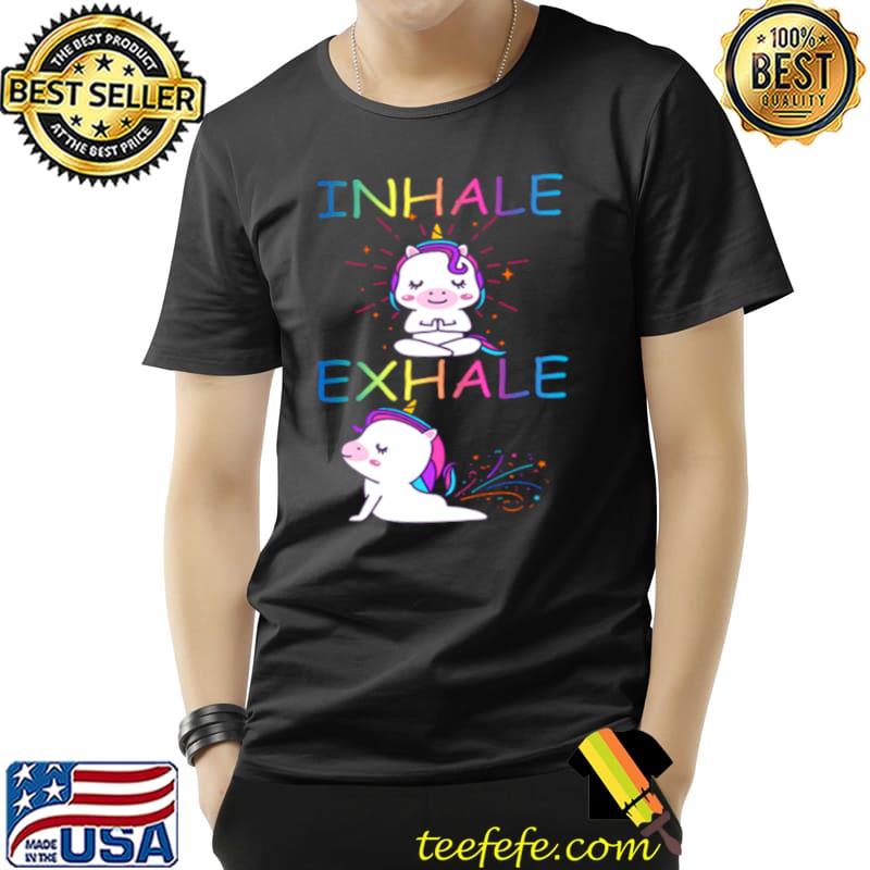 Premium Inhale Exhale Shirt Unisex Premium Inhale Exhale Shirt Unisex