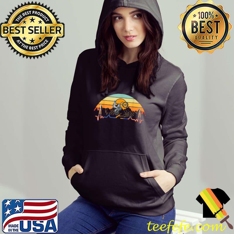 Premium Motocross Vintage Dirt Bike Retro Mountain T-Shirt