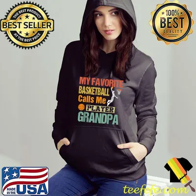 Premium My Favorite Basketball Player Calls Me Grandpa T-Shirt