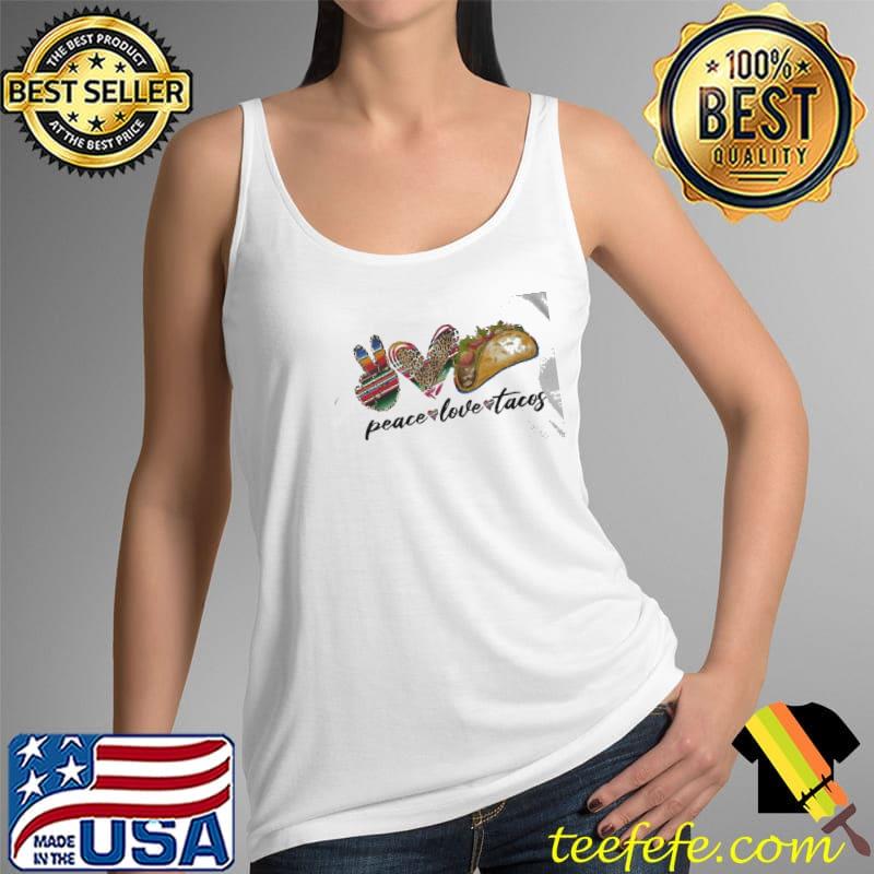 Premium Peace love tacos Tank Top Premium Peace love tacos Tank Top