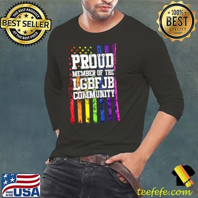 Premium proud member of the lgbfjb community shirt