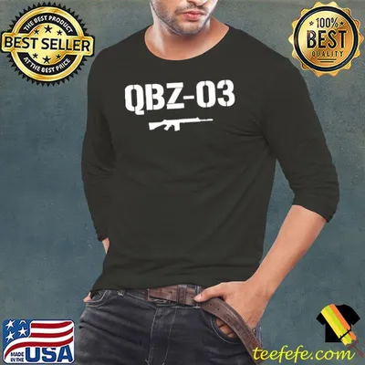 Premium Qbz03 Rifle Military Distressed shirt
