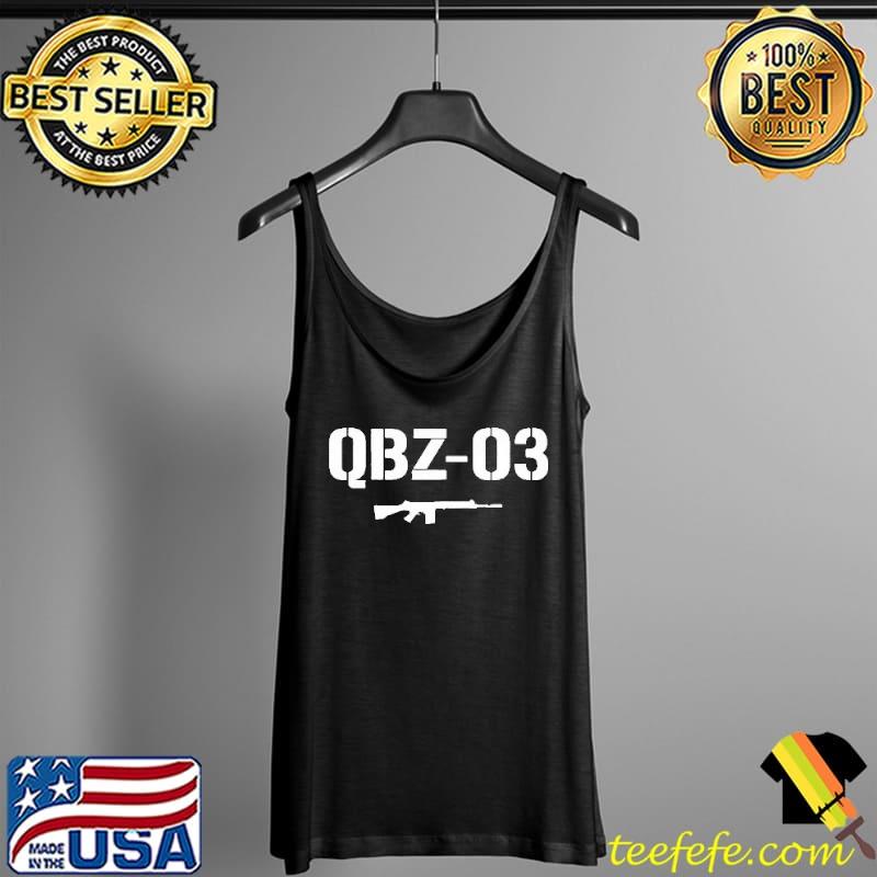 Premium Qbz03 Rifle Military Distressed Tank Top Premium Qbz03 Rifle Military Distressed Tank Top