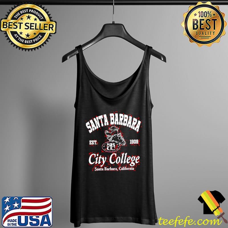 Premium santa Barbara Est 1909 City College Santa Barbara California s Tank Top Premium santa Barbara Est 1909 City College Santa Barbara California s Tank Top