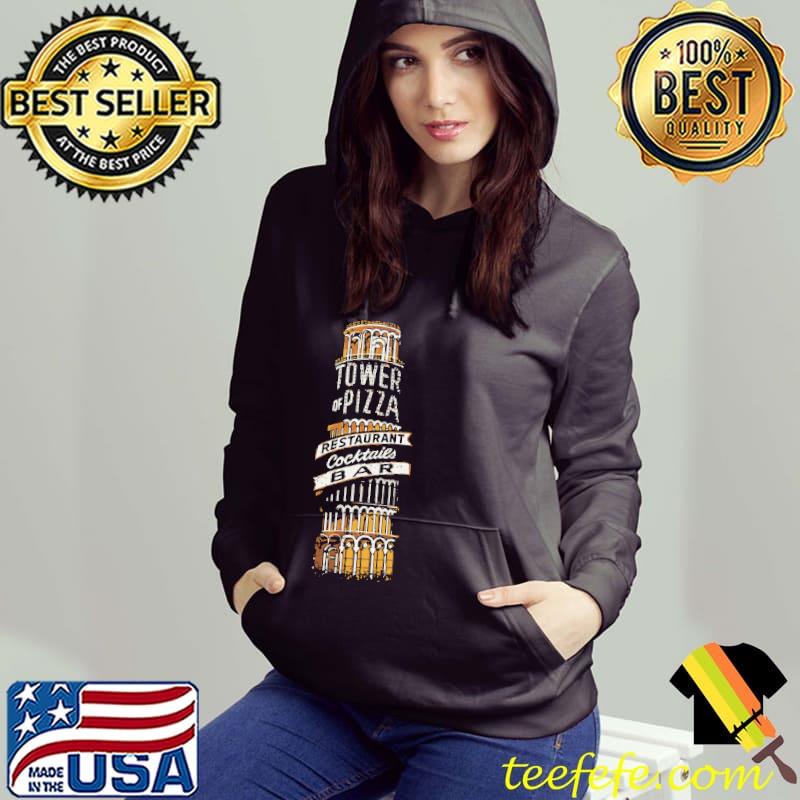 Premium tower of Pizza restaurant Cocktails Bar Shirt