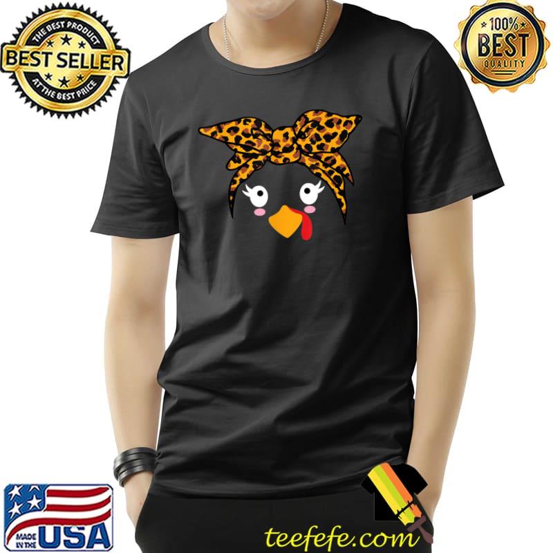 Premium turkey Leopard Headband Funny Thanksgiving Womens Girls T-Shirt Unisex Premium turkey Leopard Headband Funny Thanksgiving Womens Girls T-Shirt Unisex